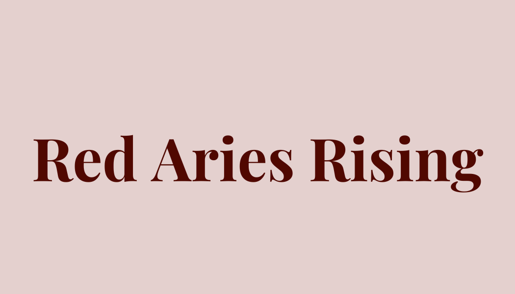 Red Aries Rising logo